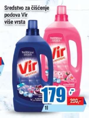 Sredstvo za čišćenje podova Vir