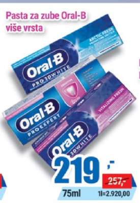Pasta za zube Oral B
