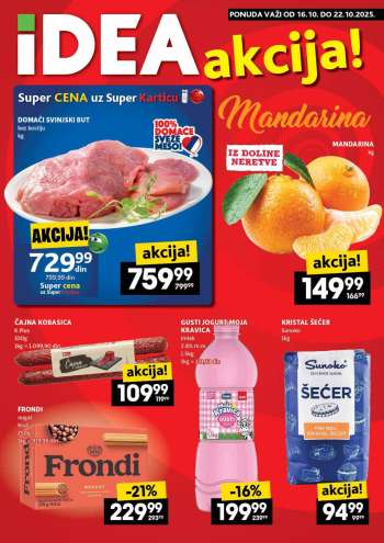 Idea katalog - 16.10.2025 - 22.10.2025.