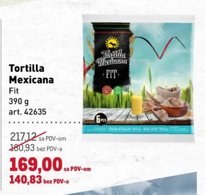 Tortilla Mexicana Fit