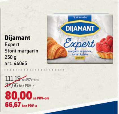 Dijamant Expert Stoni margarin