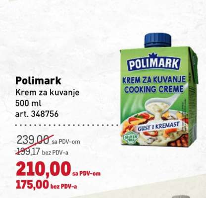 Polimark Krem za kuvanje