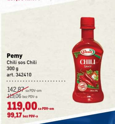 Pemy Chili sos Chili