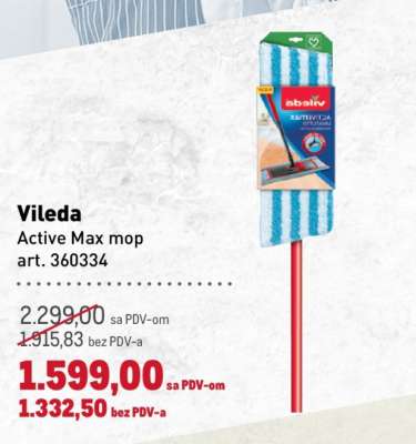 VILEDA Active Max Mop