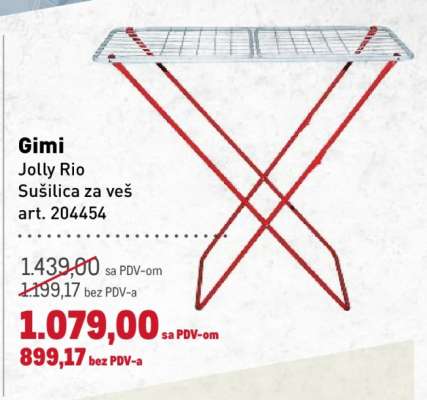 Gimi Jolly Rio Sušilica za veš