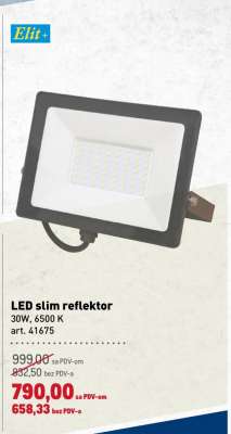 LED slim reflektor