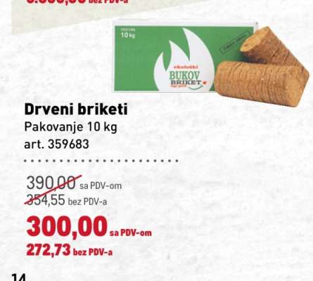 Drveni briketi