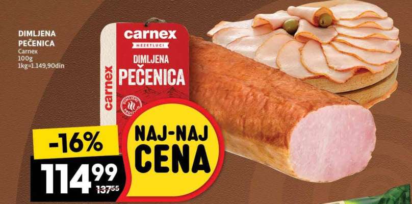 DIMLJENA PEČENICA
