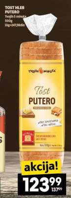TOST HLEB PUTERO