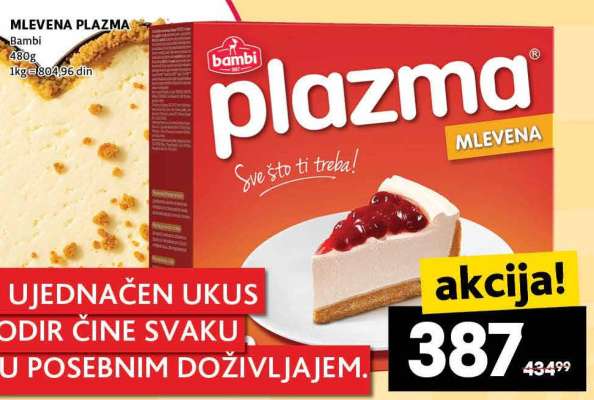 MLEVENA PLAZMA