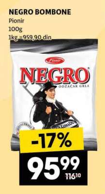 NEGRO BOMBONE