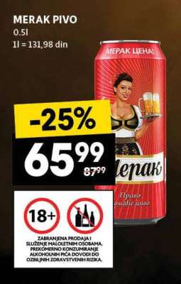 Merak pivo
