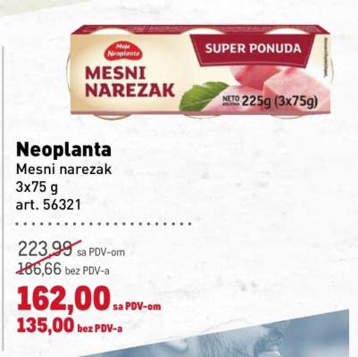 Neoplanta Mesni narezak