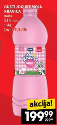 GUSTI JOGURT MOJA KRAVICA