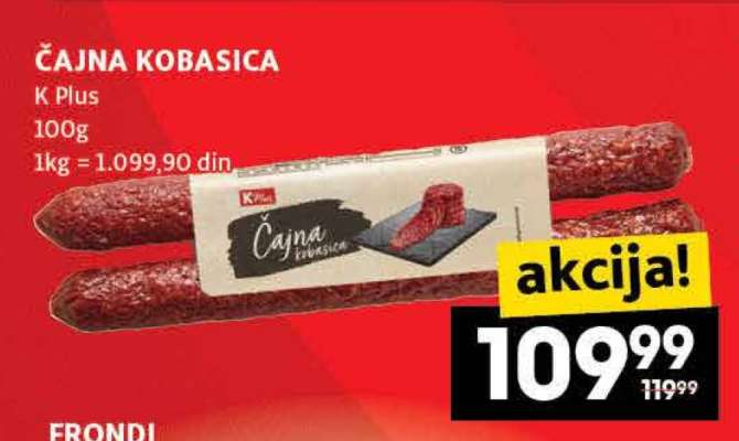 ČAJNA KOBASICA