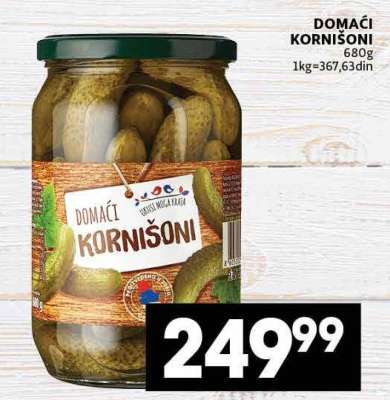 DOMAĆI KORNIŠONI