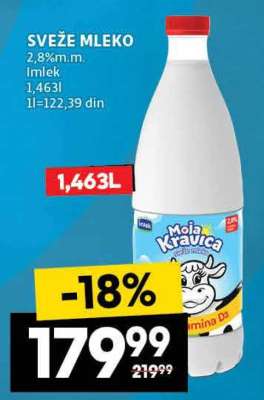 sveže mleko