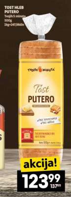 TOST HLEB PUTERO