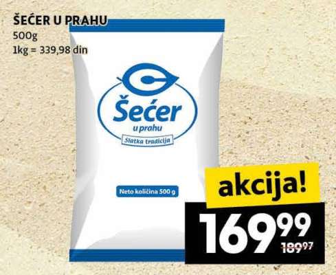 ŠEĆER U PRAHU
