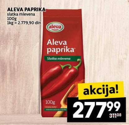 ALEVA PAPRIKA