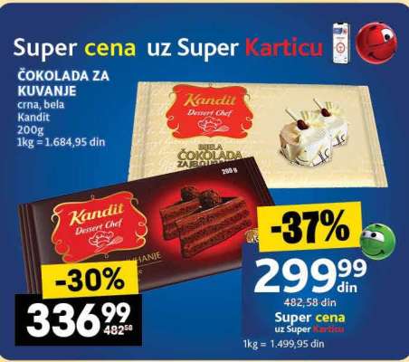 ČOKOLADA ZA KUVANJE