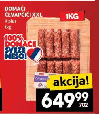 DOMAĆI ĆEVAPČIĆI XXL