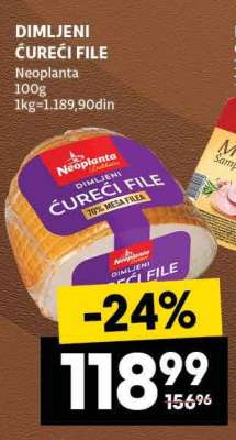 Dimljeni ćureći file