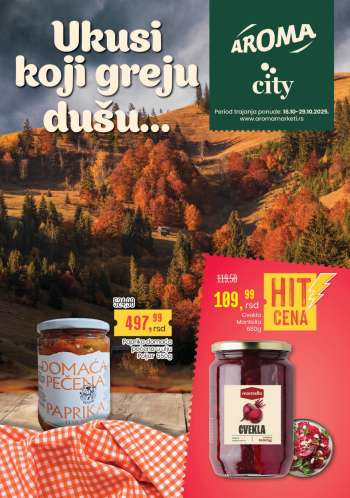 Aroma Market katalog - 16.10.2025 - 29.10.2025.