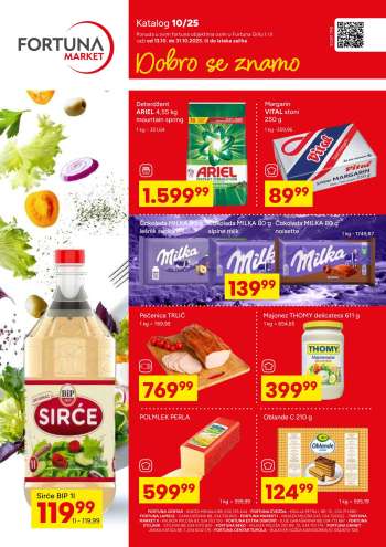 Fortuna Market katalog - 13.10.2025 - 31.10.2025.