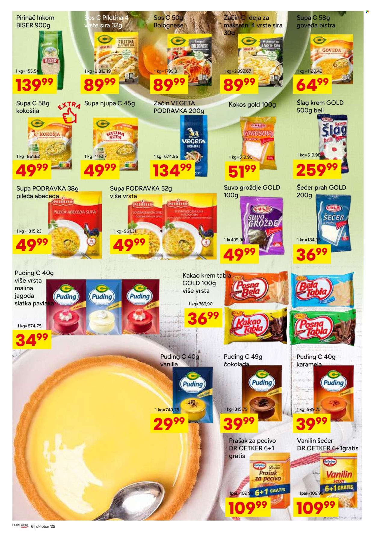 Fortuna Market katalog - 13.10.2025 - 31.10.2025. Stranica 6