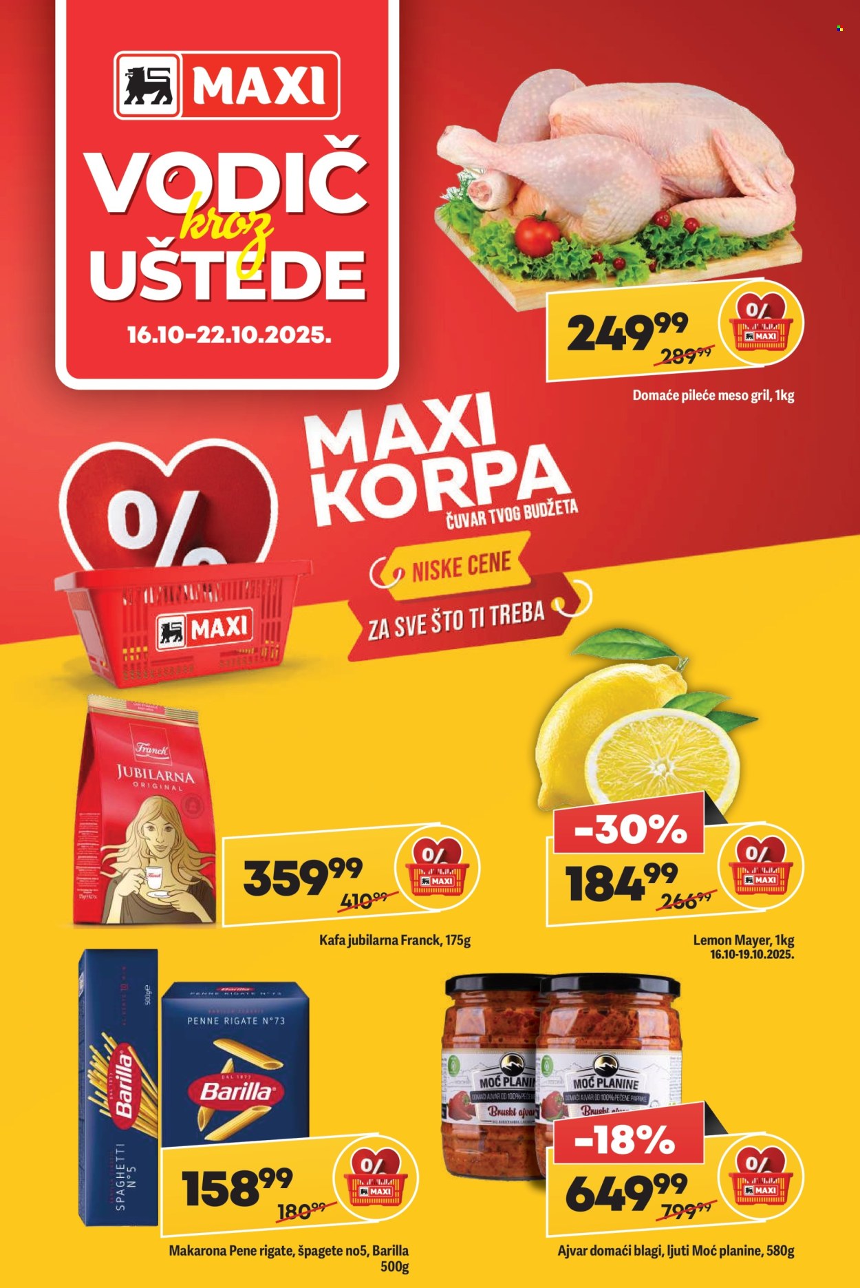 Maxi katalog - 16.10.2025 - 22.10.2025. Stranica 1
