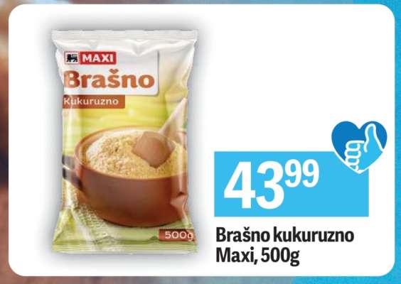 Brašno kukuruzno Maxi 500g