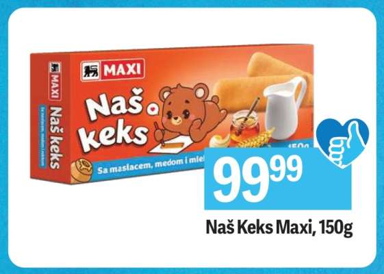 Naš Keks Maxi, 150g