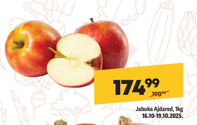 Jabuka ajdared 1kg