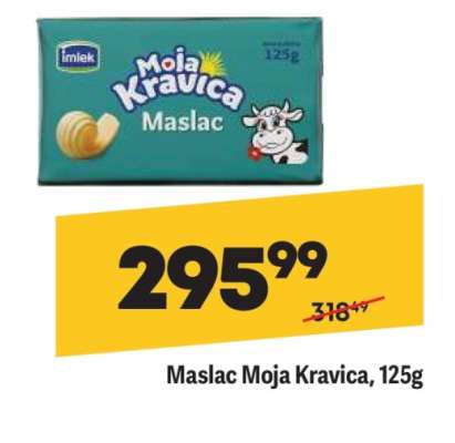Maslac Moja Kravica 125g