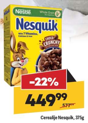 Cerealije Nesquik 375g