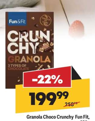 Granola Choco Crunchy Fun Fit