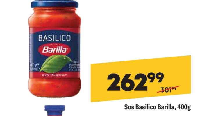 Sos basilico Barilla 400g