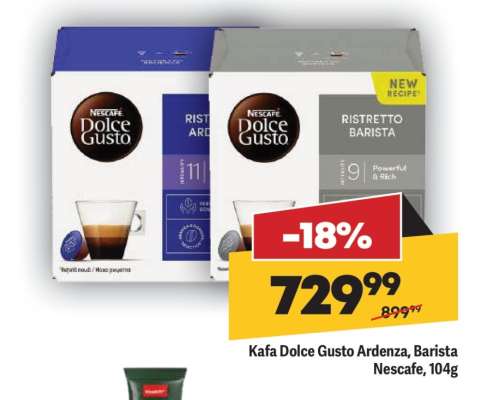 Kafa Dolce Gusto Ardenza, Barista Nescafe, 104g