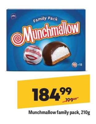 Munchmallow Family pack 210g