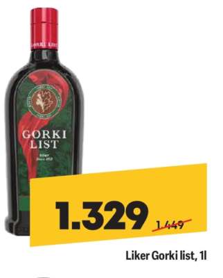 Liker Gorki list 1l