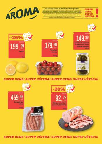 Aroma Market katalog - 16.10.2025 - 19.10.2025.