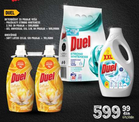 DETERDŽENT ZA PRANJE VEŠA - PRAŠAK STRONG WHITENESS