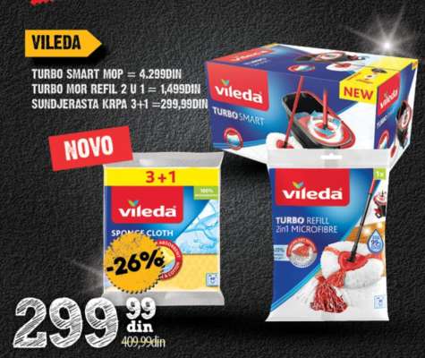 SUNĐERASTA KRPA 3+1