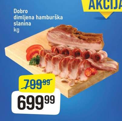 Dobro dimljena hamburška slanina