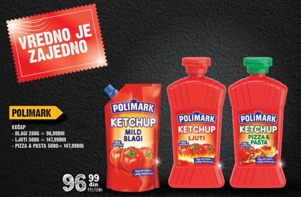 Polimark Ketchup Mild Blagi