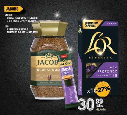 LOR - ESPRESSO KAPSULE PROFONDO 8/1 52G
