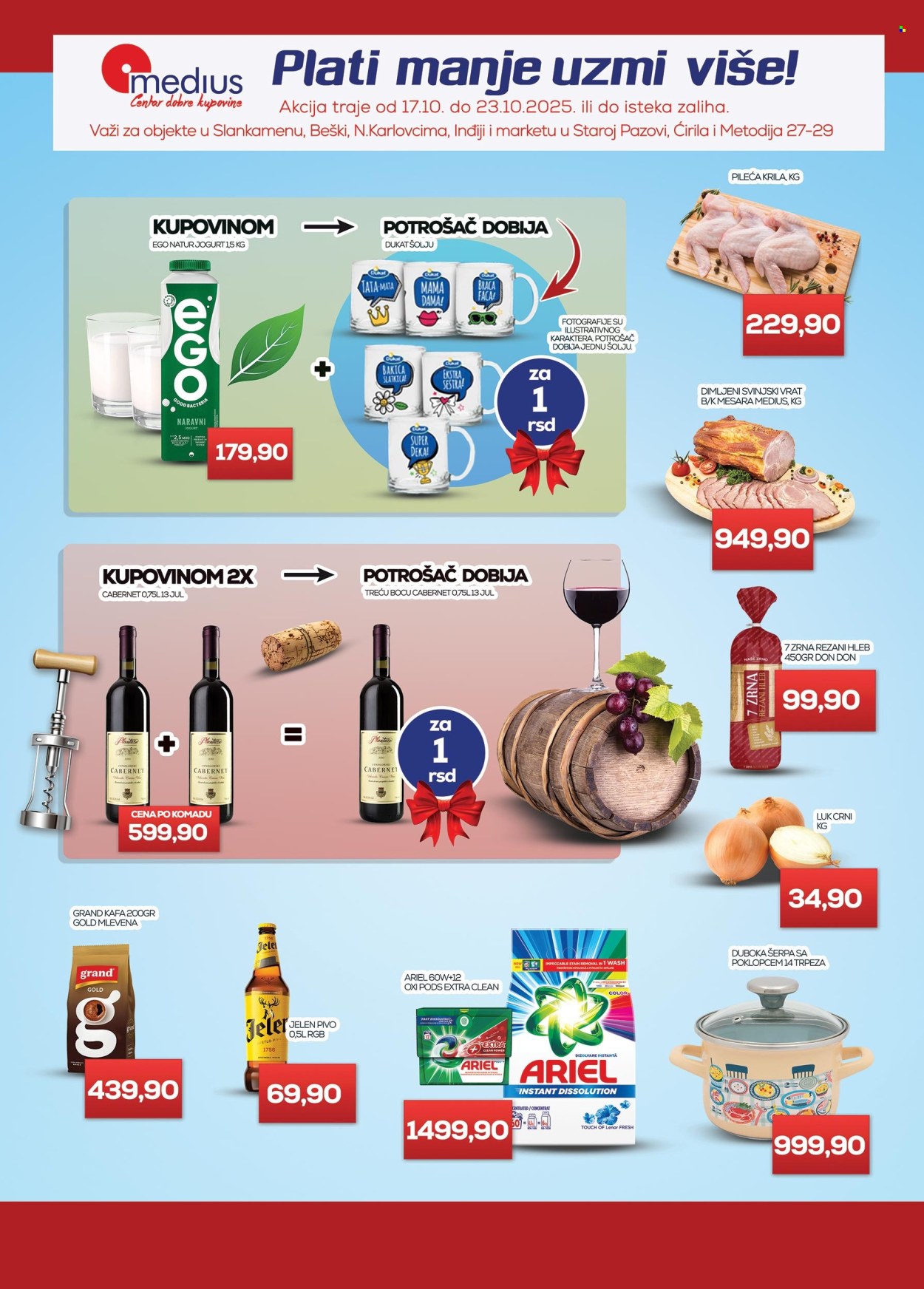 Medius katalog - 17.10.2025 - 23.10.2025. Stranica 1