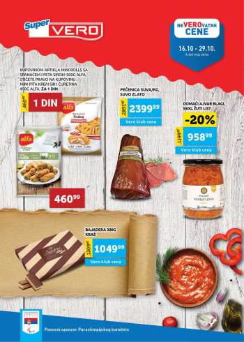 SuperVERO katalog - 16.10.2025 - 29.10.2025.