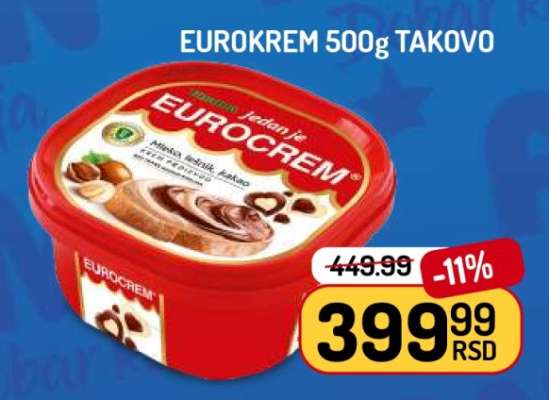 EUROKREM 500g TAKOVO